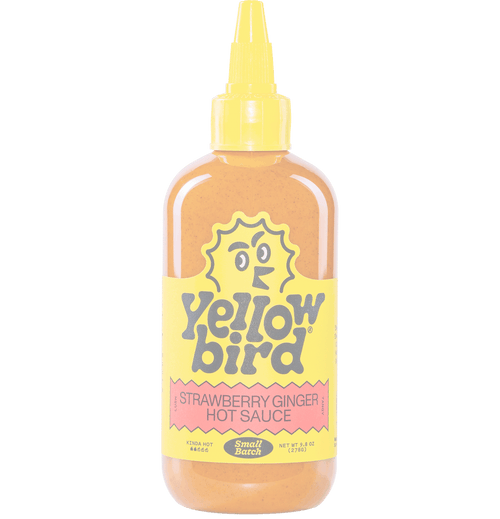 Yellowbird Strawberry Ginger Hot Sauce 9.8 oz.