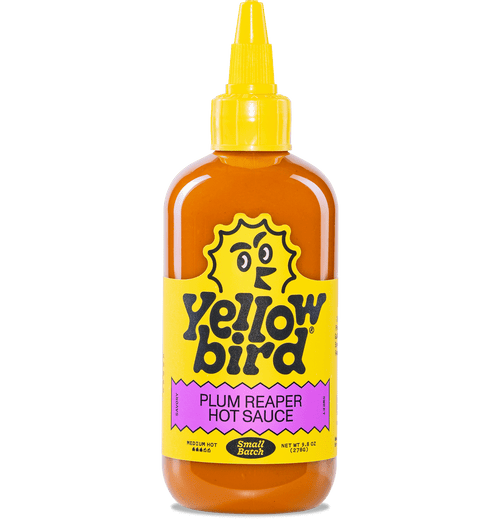 Yellowbird Plum Reaper Hot Sauce 9.8 oz.