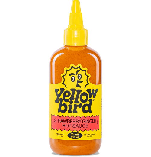 Yellowbird Strawberry Ginger Hot Sauce 9.8 oz.