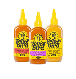 Yellowbird Small Batch Hot Sauce 9.8 oz. Variety Set 3-Pack