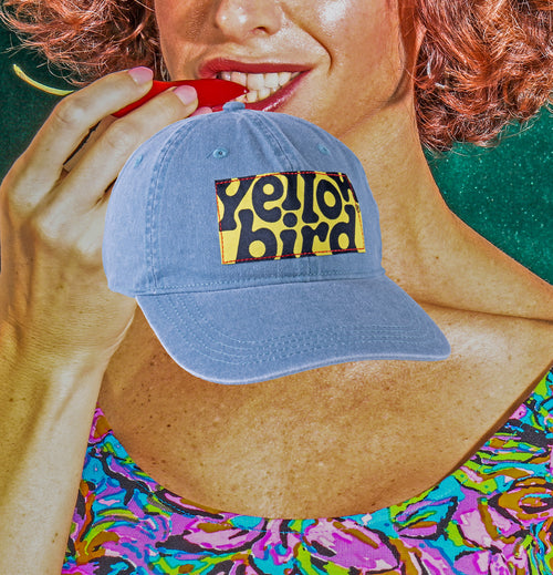 Yellowbird Logo Patch Denim Hat
