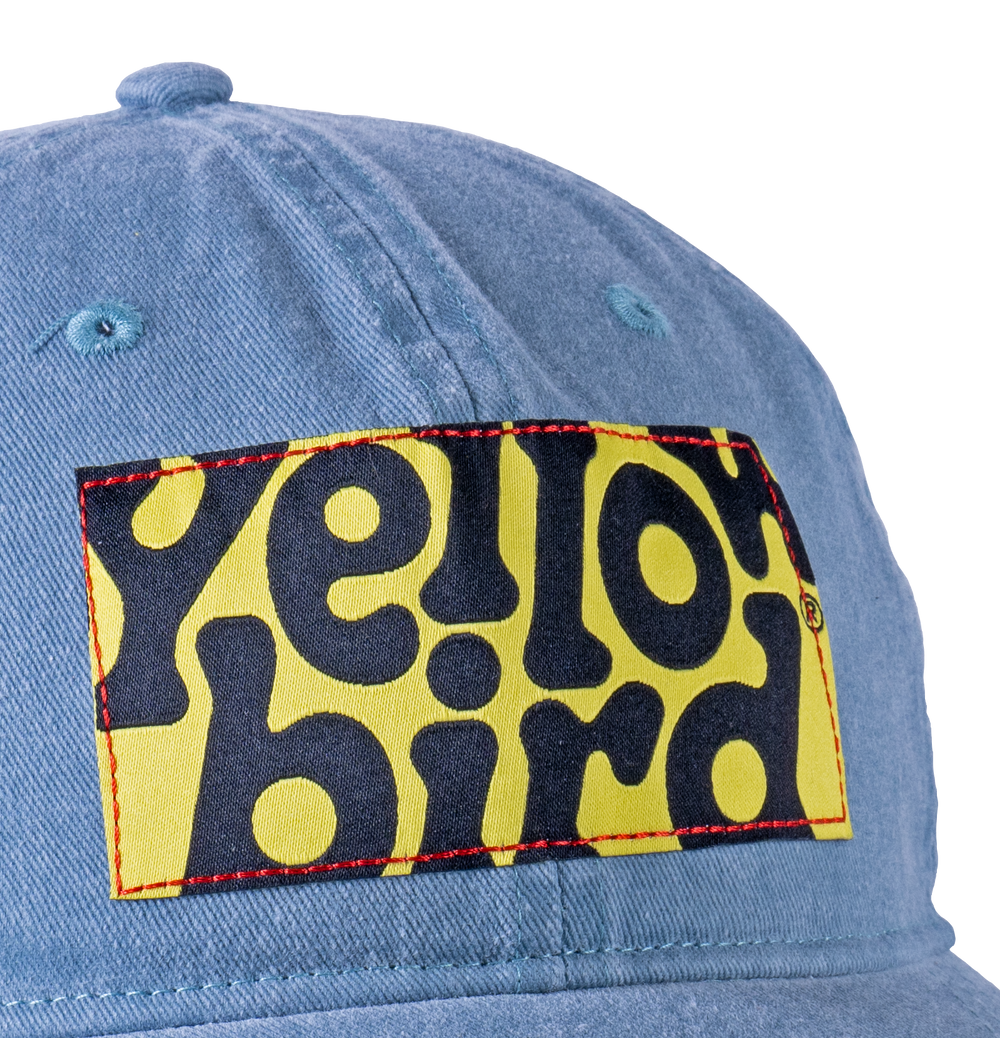 Yellowbird Logo Patch Denim Hat Detail